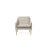 Mr. Olsen lounge chair solid smoked oak linen by warm nordic dimensions: d81 x w79 x h 78 cm material: textile upholstery,...