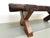 Folk Art Brutalist Table in Oak, 1900s For Sale - Image 4 of 18