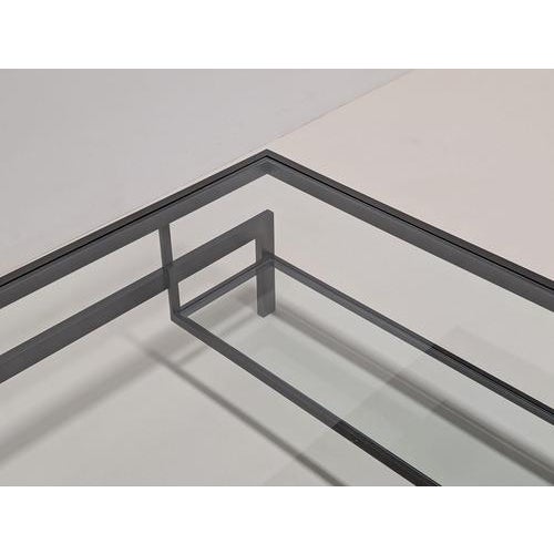 Black Bronze Hertford Tiered Coffee Table from Decorus For Sale - Image 8 of 13