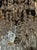 Metal Late 19th C. Swedish Crystal and Gilt Brass Chandelier For Sale - Image 7 of 8