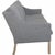 Børge Mogensen 3.seater sofa, model 2209, upholstered in grey Hallingdal fabric and with legs of oak. The sofa is from the...
