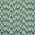 Sample - Schumacher Valkyrie Flame Stitch Fabric in Emerald & Peacock For Sale