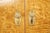 Monumental Art Deco Hollywood Regency Armoire in Blonde Quilted Wood, C 1930s For Sale - Image 15 of 18
