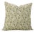 Fabdivine Throw Pillow Cover 20x20 Inch Handmade Thick Linen Cushion With Block Print- Varanshi For Sale