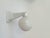 Art Deco Porcelain Bathroom Wall Light, 1930s For Sale - Image 6 of 6