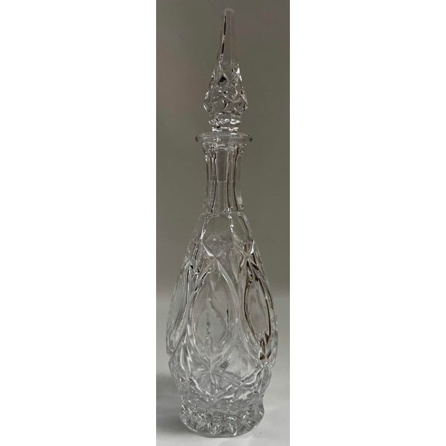 Mid-Century Modern Tall Hollywood Regency Chic & Sleek Liquor Decanter For Sale - Image 3 of 8