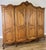 Vintage French Louis XVI Style Carved Oak 4-Door Wardrobe For Sale - Image 13 of 13