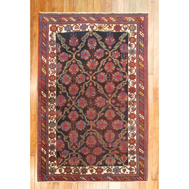 Zabihi Collection Persian Afshar Rug For Sale In New York - Image 6 of 7
