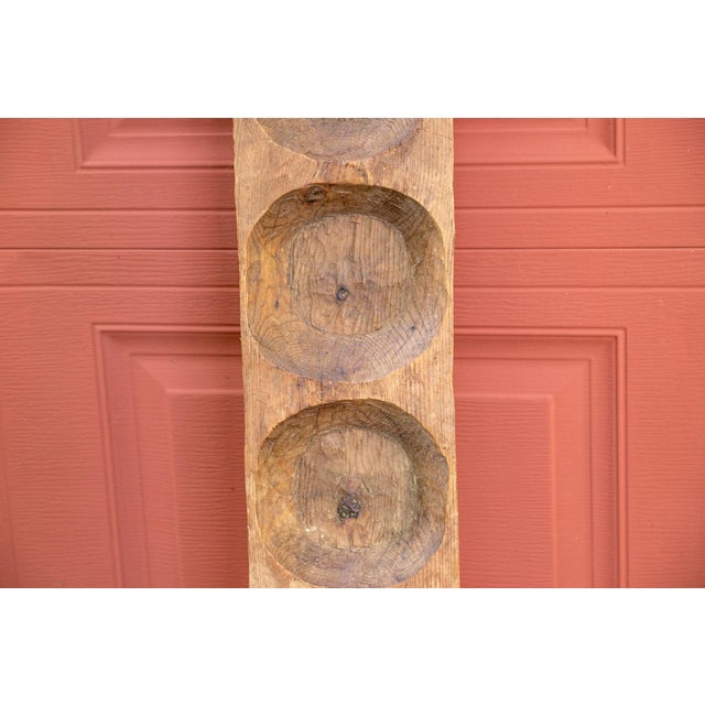 French Provincial 19th Century Oblong Primitive Dough Bowl For Sale - Image 3 of 10