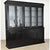 English Antique Painted & Ebonized Large Bookcase For Sale - Image 4 of 14