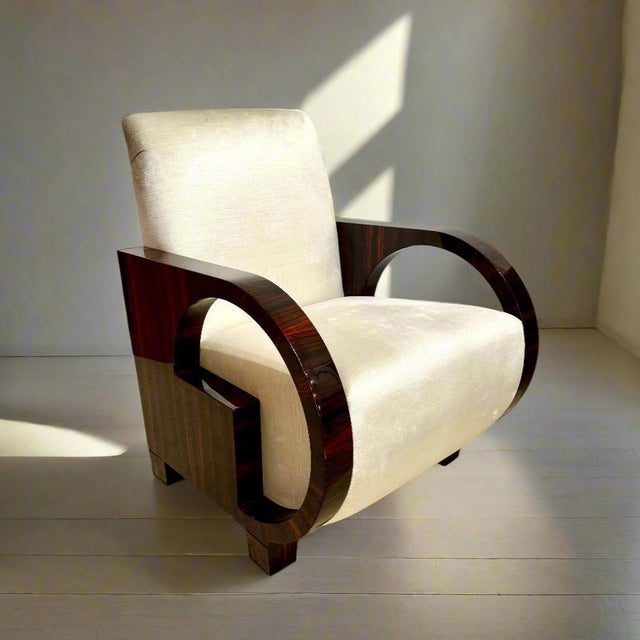 Art Deco Style Fauteuil Inspired by Dominique For Sale - Image 17 of 18