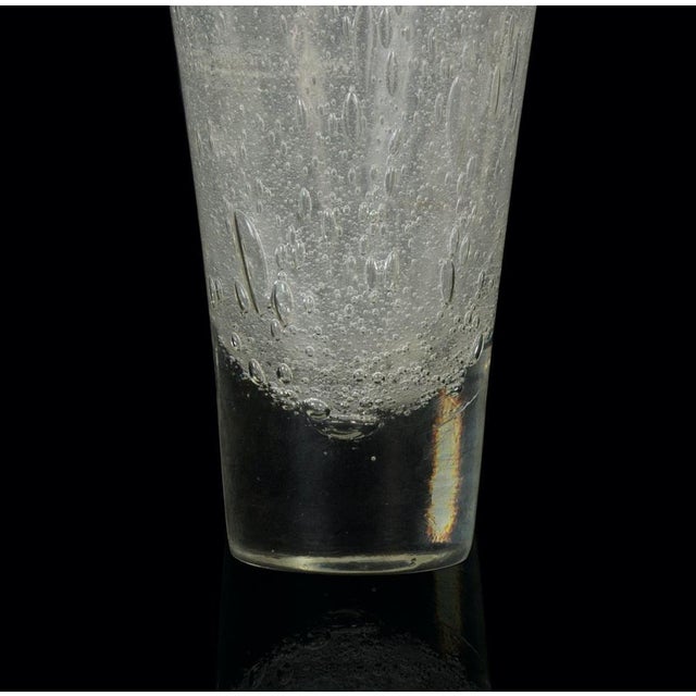 Vintage Hand-Crafted Murano Glass Vase, Italy, 1970s For Sale - Image 4 of 5