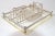 Mid-Century Modern 1970 American Mid-Century Modern Silver Plate Lucite Buffet Caddy For Sale - Image 3 of 13
