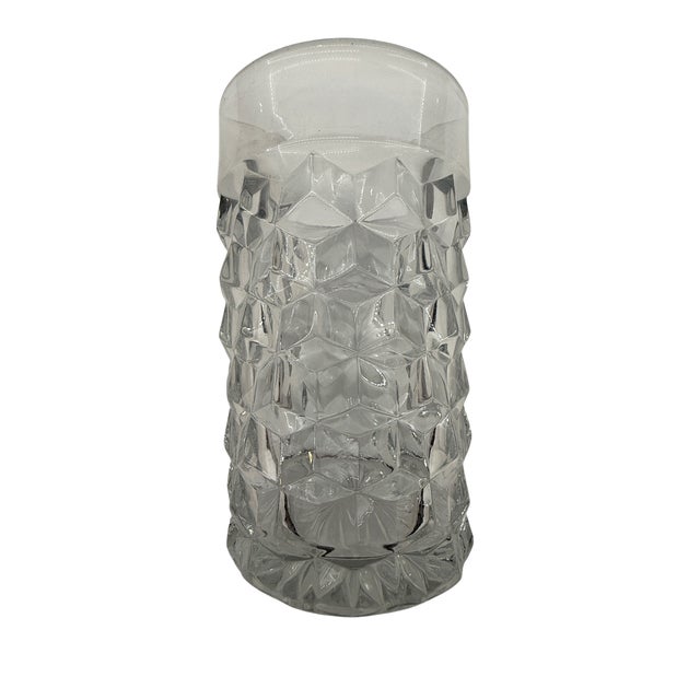 Early 20th Century Early 20th Century Fostoria Pattern Set of 5 Flat Iced Tea American Clear Glasses For Sale - Image 5 of 8