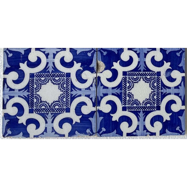 Earthenware Tiles, Set of 4 For Sale - Image 5 of 8