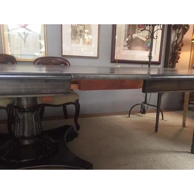 19th Century English Regency Dining Table With Leaves For Sale In Los Angeles - Image 6 of 13