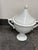 2020s Bassett Furniture Imax Large White Ceramic Lidded Urn For Sale - Image 5 of 12