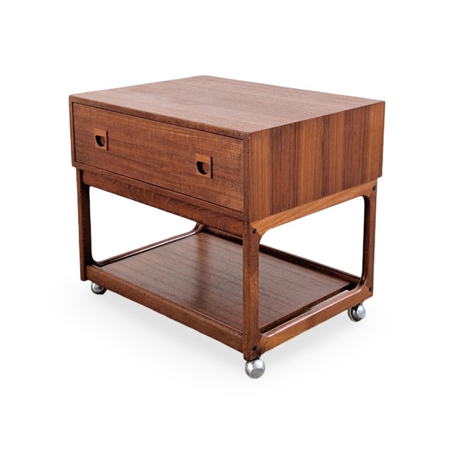 Mid-Century Side Table by Erik Brouer for Brouer Mobelfabrik, 1960s For Sale - Image 4 of 10