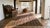 Navy Blue Fantastic Navy Background Color With Cute Allover-Floral Design Antique Persian Runner For Sale - Image 8 of 10