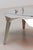 Contemporary Folded Leaf Table in Bent and Folded Stainless Steel by Jacob Egeberg For Sale - Image 3 of 8