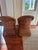 Both chairs have built in upholstery with a removable plush seat cushion for added comfort. The rattan is in great...