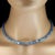 Traditional Ajd 18 Inch Glowing Kyanite 7 MM Round Tablet Necklace Great Gift! For Sale - Image 3 of 5
