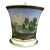 Antique Schloss Biederstein German Hand Painted Porcelain Gilt Landscape Cup For Sale