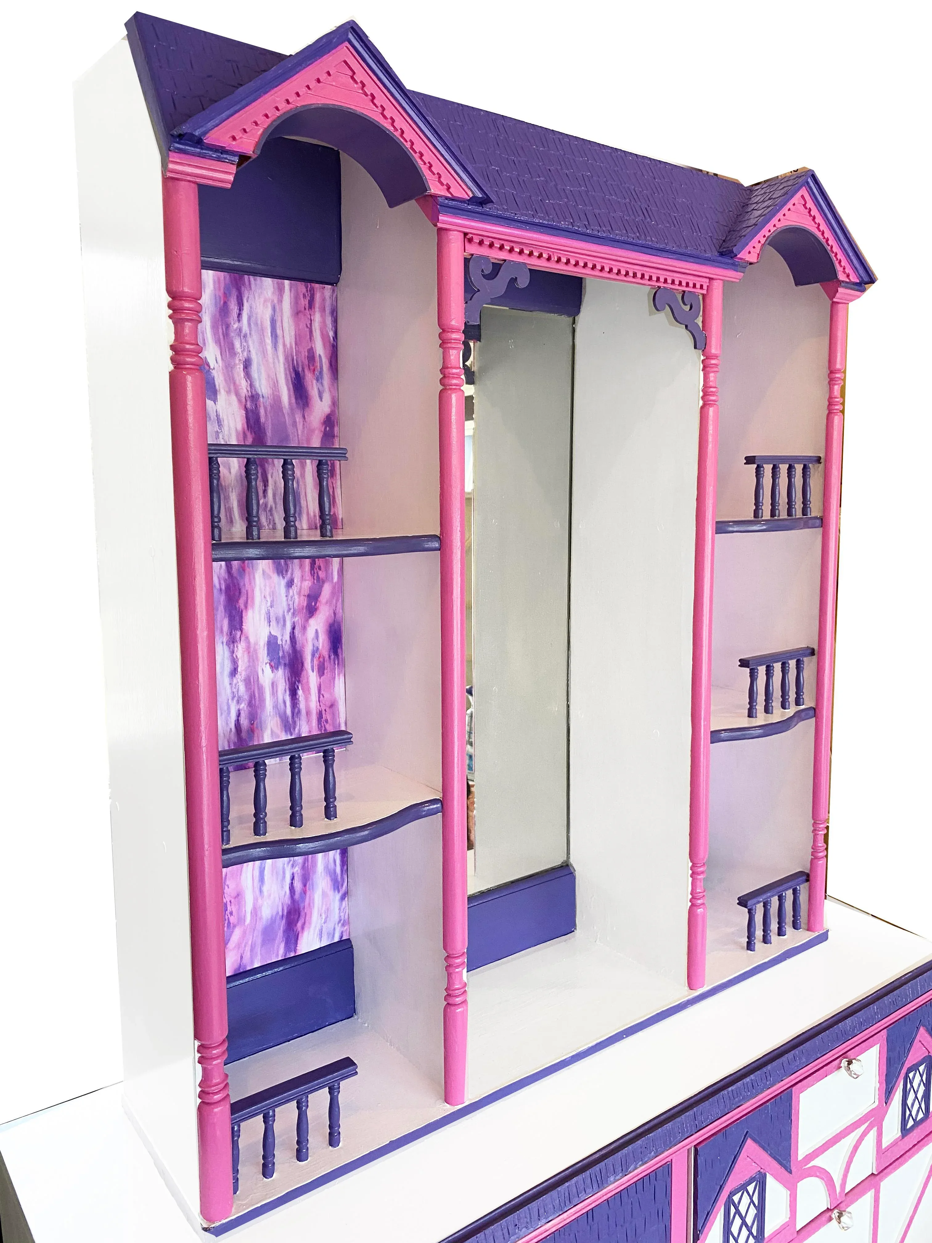 purple dollhouse