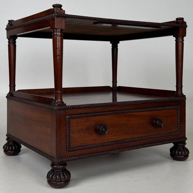 19th Century English Regency Mahogany Cabinet For Sale - Image 9 of 13