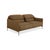 Modern Cor Avalanche Fabric Two-Seater Brown Bronze Manual Function Sofa Couch For Sale - Image 3 of 17