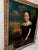 Large Mid Victorian Oil Painting Portrait Eliza Maddock of Onchan Isle of Man & Dog For Sale - Image 6 of 12