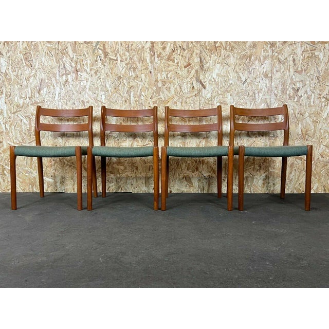 Mid-Century Chairs in Teak by Niels O. Möller for J. L. Møllers, 1960s, Set of 4 For Sale - Image 13 of 13