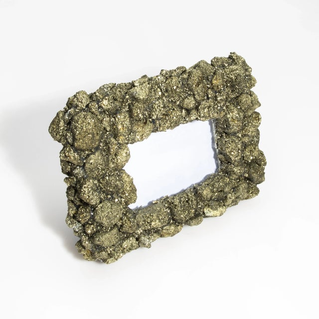 Kathryn McCoy Frame Medium Horizontal Pyrite For Sale - Image 4 of 7