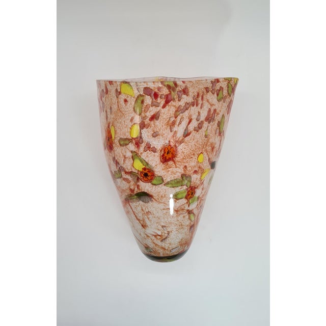 Large Vase in Artistic Confetti Glass, 1960s For Sale - Image 6 of 13
