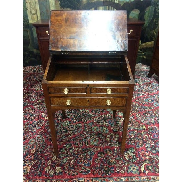 Antique Plantation Desk, Rustic Walnut Desk For Sale - Image 12 of 13