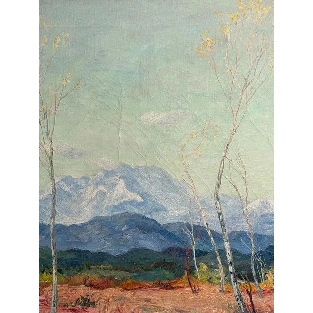 Arioli, Autumn on the Heath, Oil Painting on Canvas For Sale - Image 5 of 7