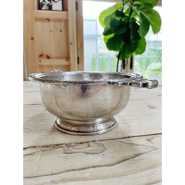1920s 1922 Silver Plated Serving Bowl From the Biltmore Hotel For Sale - Image 5 of 8