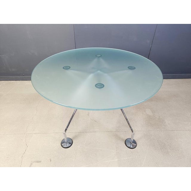 Nomos Dining Table attributed to Norman Foster for Tecno, 1990s For Sale - Image 12 of 13