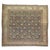 A rare size Persian Malayer rug with predominant accents in beige and dusty rose on an Abrash blue field, circa 1920,...