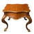 Baroque 19th Century Portuguese Baroque Hand-Painted and Carved Side Table - 24" For Sale - Image 3 of 12