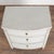 19th Century Gray Danish Bow Front Small Chest of Three Drawers or Nightstand For Sale - Image 4 of 13