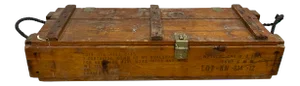 Vintage Wooden Munitions Box C.1950