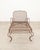 Neoclassical Rose Tarlow Melrose House Twig Iron Garden Chaise Lounge For Sale - Image 3 of 18