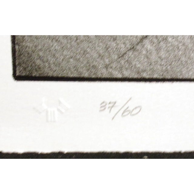 1980s Nick Abdalla "Reclining Nude" Signed & Numbered Lithograph For Sale - Image 5 of 6