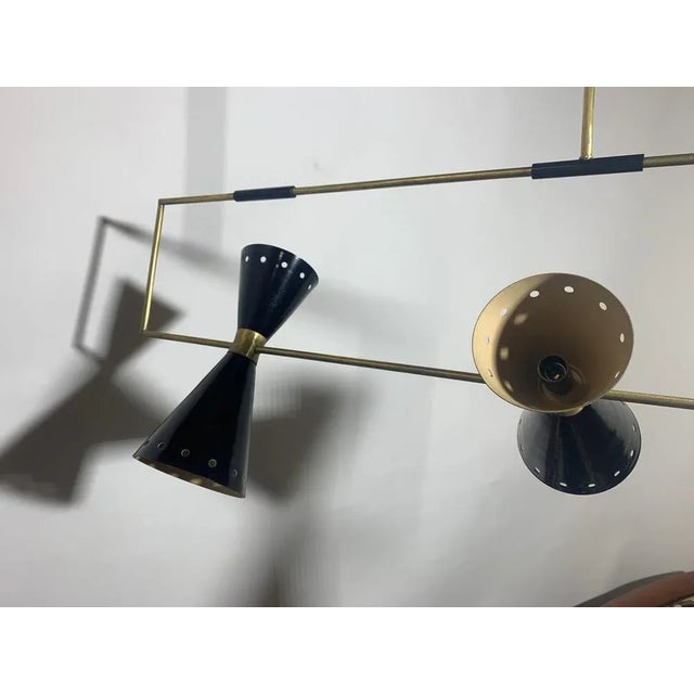 Mid-Century Ceiling Lamp, 1950s For Sale - Image 3 of 11