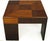 1980s John Widdicomb Natural and Bleached Macassar Ebony and Walnut Coffee Table For Sale - Image 5 of 10