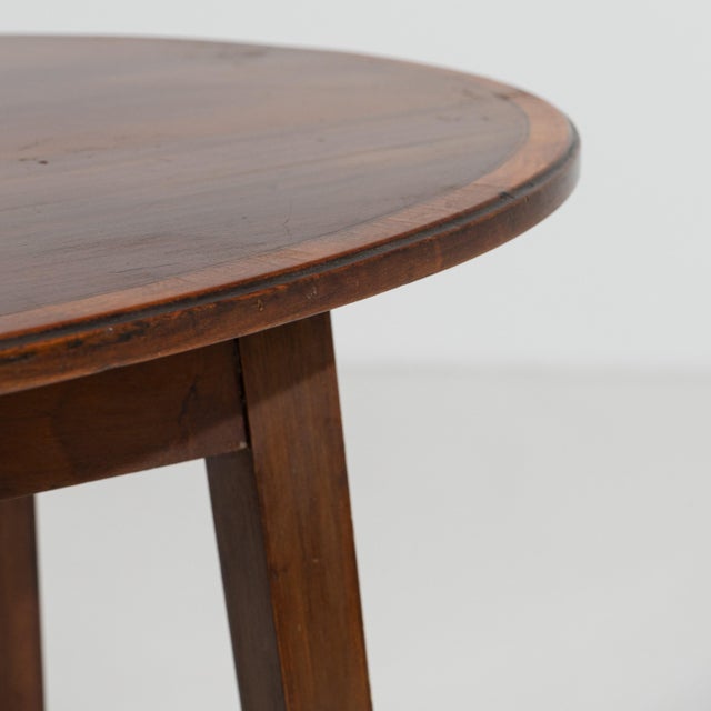 Brown 19th Century English Mahogany Side Table With Slim Profile 19th Century For Sale - Image 8 of 12