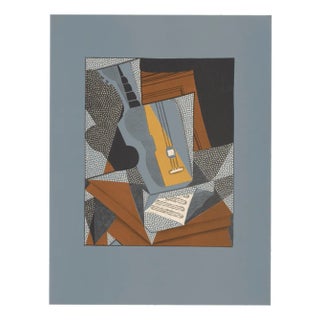 Juan Gris, Au solei du plafond Guitare, 1955, Lithograph For Sale