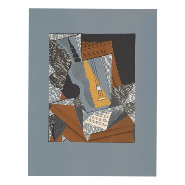Juan Gris, Au solei du plafond Guitare, 1955, Lithograph For Sale