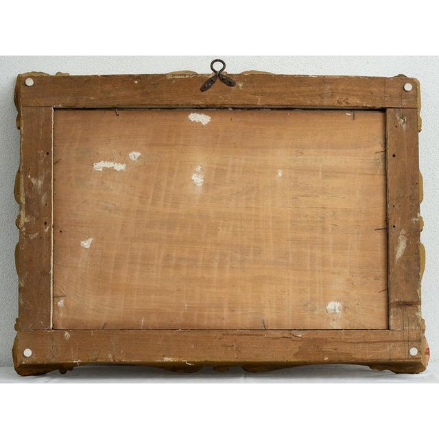 Neapolitan Artist, The Temples of Paestum and a View of the Sorrentine Peninsula, 19th Century, Gouaches, Set of 2 For Sale - Image 3 of 8